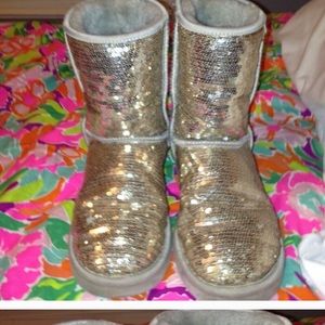 Authentic Ugg Australia Sequin Uggs